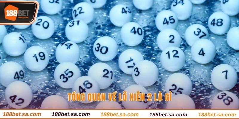 Tổng quan về lô xiên 2 là gì